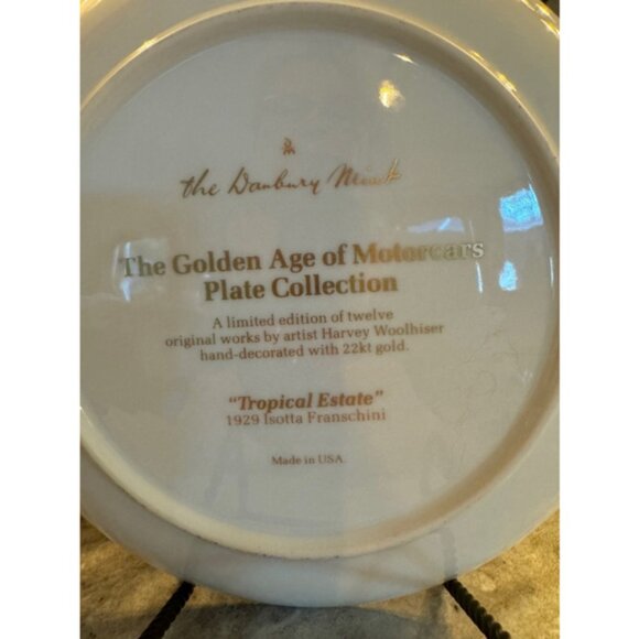 Golden Age of Motorcars Plate-Tropical Estate - Picture 5 of 6